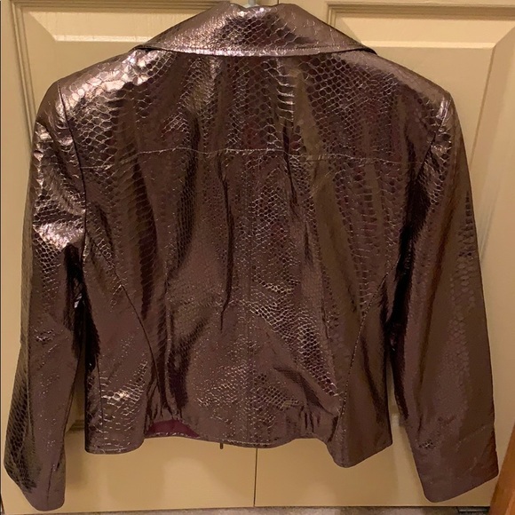 Joseph Ribkoff Gold Metallic Jacket - Picture 2 of 2